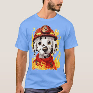 T-shirt Pompier dalmate 1