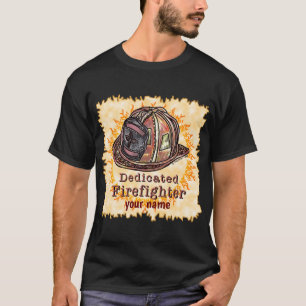 T-shirt pompier dédié
