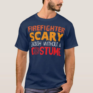T-shirt Pompier effrayant éffrayant sorcières d'Halloween