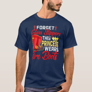 T-shirt Pompier féminin Pompier