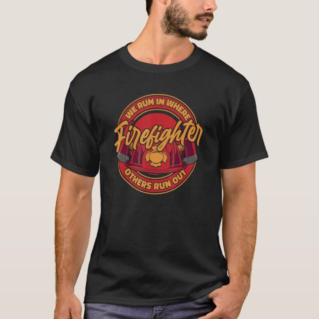 T-shirt Pompier Pompier Secourt pompier 3 (Devant)