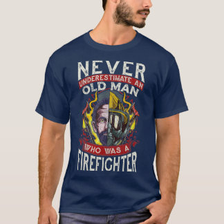 T-shirt Pompier retraité cadeau de retraite