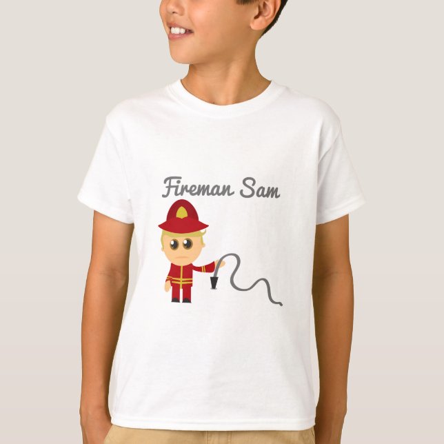 T-shirt Pompier Sam (Devant)