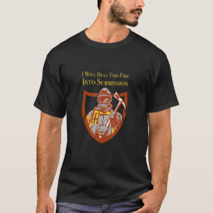 T-shirt Pompier Wildland Smokejumper Fire Eater