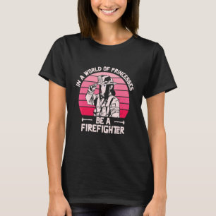 T-shirt Pompiers femmes sauveteur pompier pompier Gir