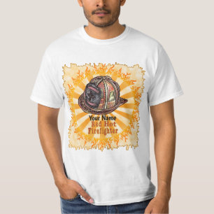 T-Shirt Pompiers Rouge Chaud
