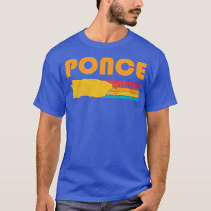 T-shirt Ponce Porto Rico Souvenir Vintage