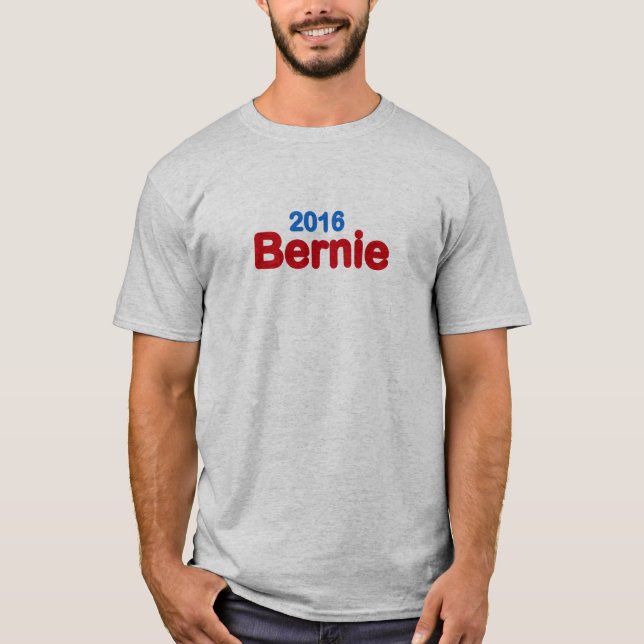 T-shirt Ponceuses de Bernie pour le président 2016 (Devant)