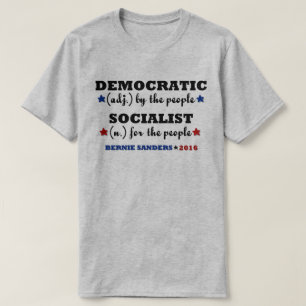 T-shirt Ponceuses socialistes Democratic de Bernie