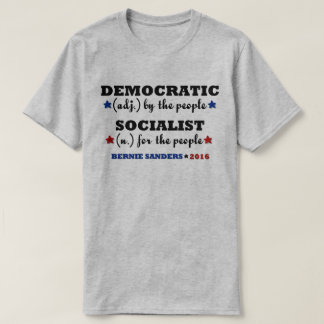 T-shirt Ponceuses socialistes Democratic de Bernie