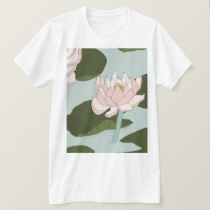 T-shirt Pond de lily chinois