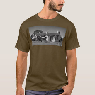 T-shirt Poney et piège à Gretna Vert noir et blanc T