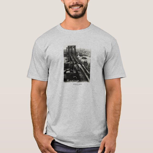 T-shirt Pont 1900 de Brooklyn (Devant)