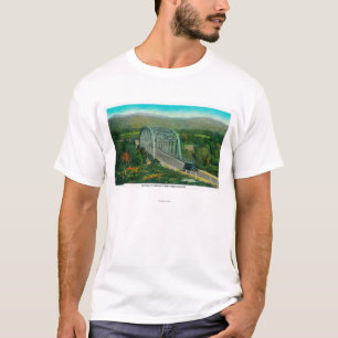 T-shirt Pont à la crique de Castaic près de Saugus
