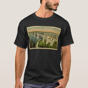 T-shirt Pont à l'île Detroit, Michigan, cru de belle