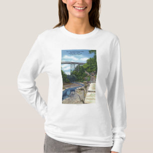 T-shirt Pont central de NY rr, l'échelle de Jacob