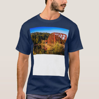 T-shirt Pont de la rivière Tugaloo