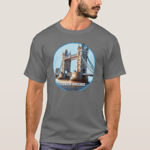 T-shirt Pont de la Tour Londres Angleterre