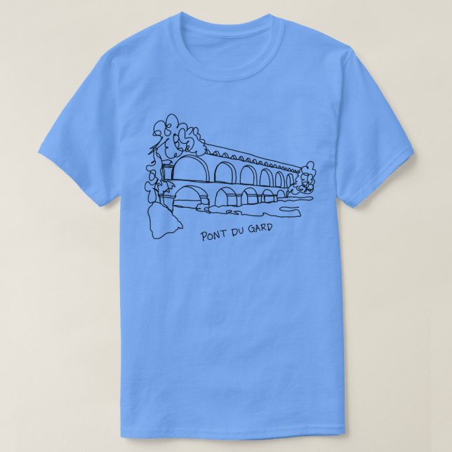 T-shirt Pont du Gard (Design devant)