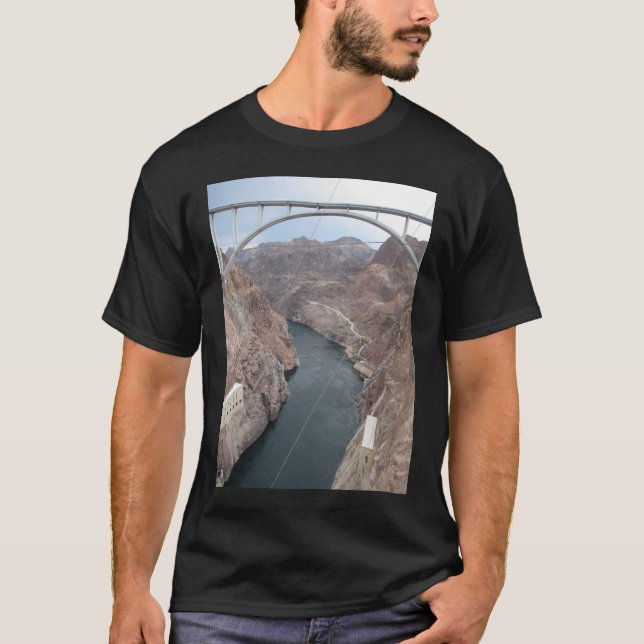 T-shirt Pont en barrage de Hoover (Devant)