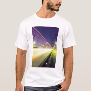 T-shirt Pont Golden Gate, feux de circulation, San