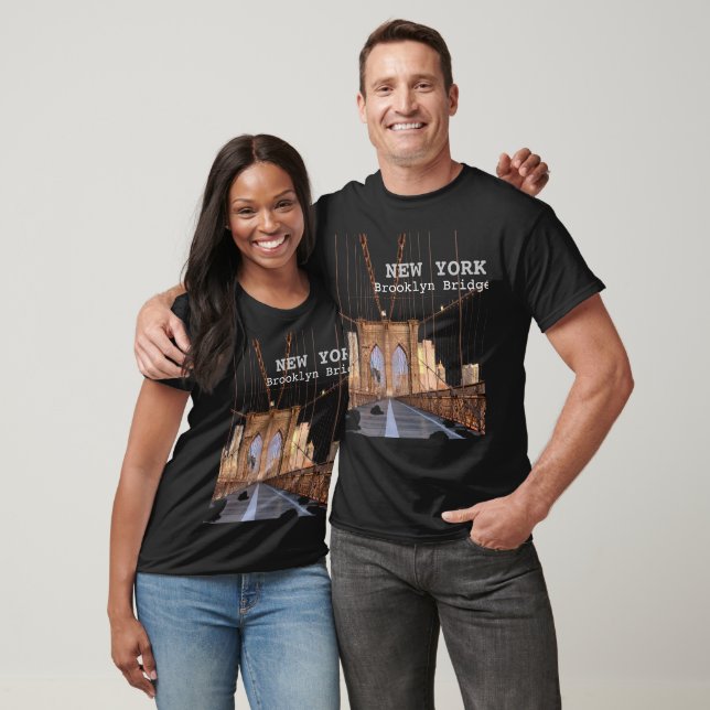 T-shirt Pont New York Brooklyn (Unisexe)