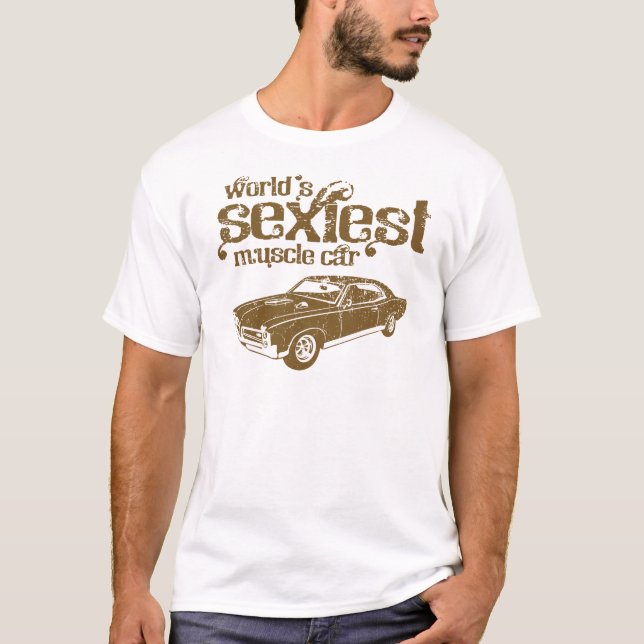 T-shirt Pontiac 1967 GTO (Devant)