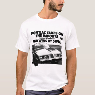 T-shirt Pontiac reprend les importations Smokey et le band
