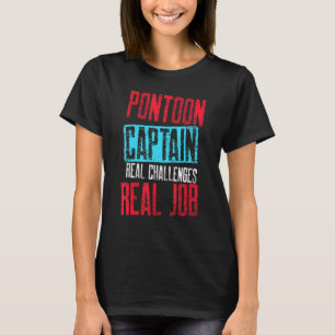 T-shirt Pontoon Capitaine Voilier Voilier Voilier Voilier