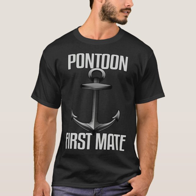 T-shirt Pontoon First Mate (Devant)