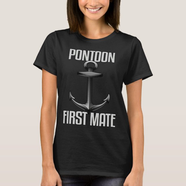 T-shirt Pontoon First Mate (Devant)