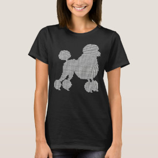 T-shirt Poodle blanc essentiel