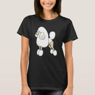 T-shirt Poodle Chien race drôle propriétaire maman papa ca