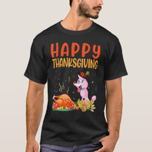 T-shirt Poodle Chien Regardez Turquie Meat Plat Happy Our
