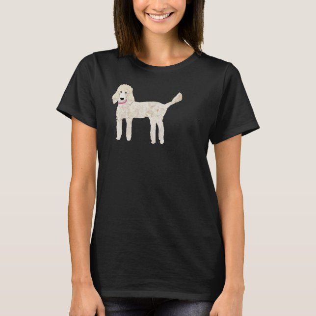 T-shirt Poodle long (Devant)