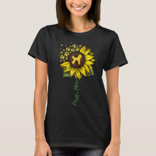 T-shirt Poodle Maman Sunflower Poodle Amant Cadeaux Chift 