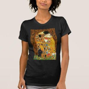 T-shirt Poodle (noir 1) - Le baiser