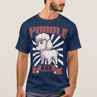 T-shirt Poodle papa Poodle 1