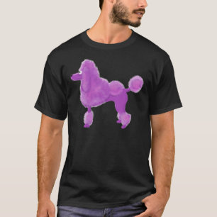 T-shirt Poodle rose 16