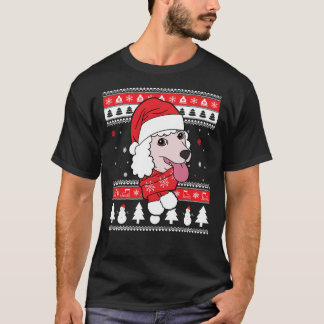 T-shirt Poodle Vilant Noël T-