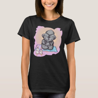 T-shirt Poodle Zen