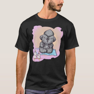 T-shirt Poodle Zen