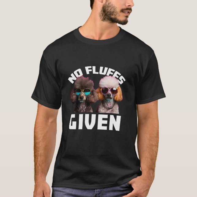 T-shirt Poodles Chien Guitares Musique Cute Chiens Puppies (Devant)