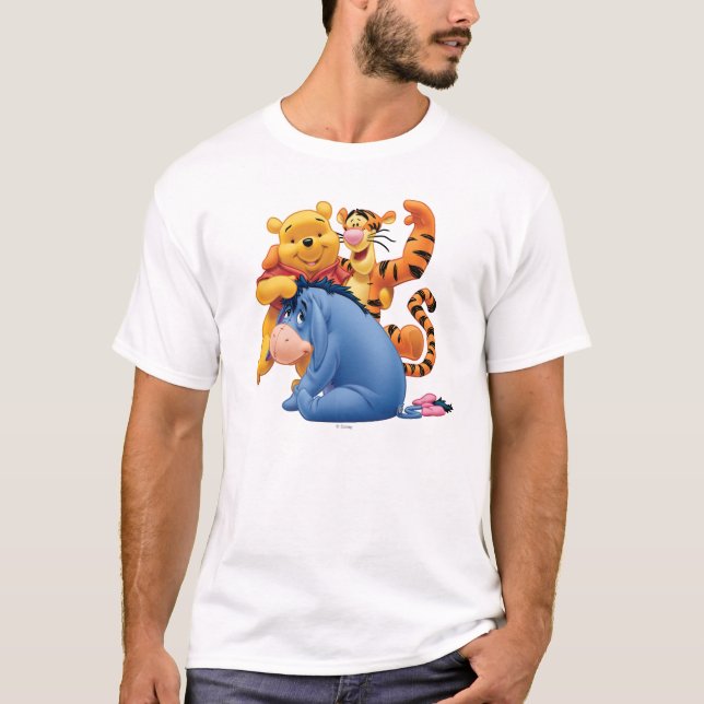 T-shirt Pooh et amis 3 (Devant)