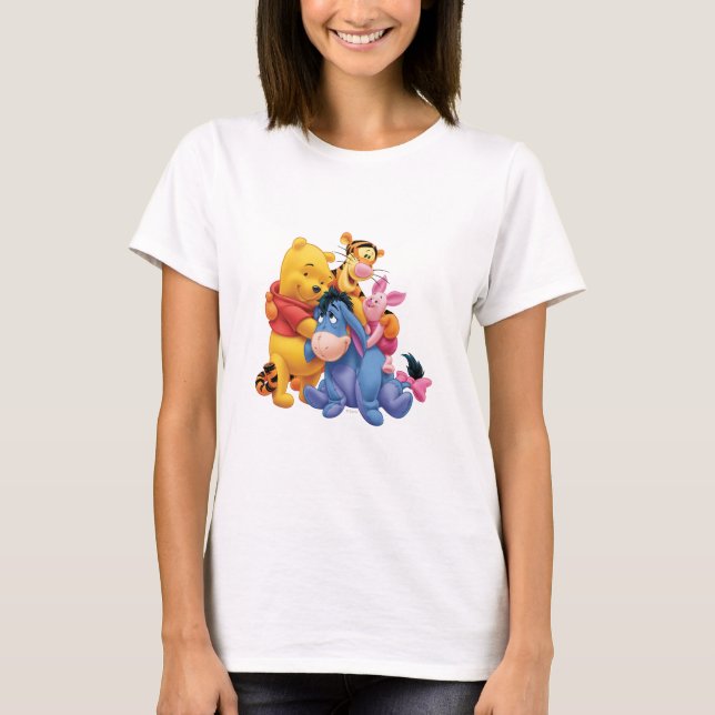T-shirt Pooh et amis 5 (Devant)