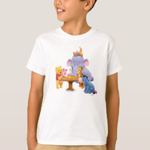 T-shirt Pooh et amis Anniversaire