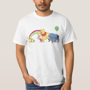 T-shirt Pooh et Pals Under the Rainbow