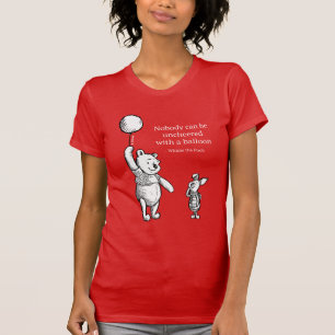 T-shirt Pooh et Piglet Personne ne peut être déçu