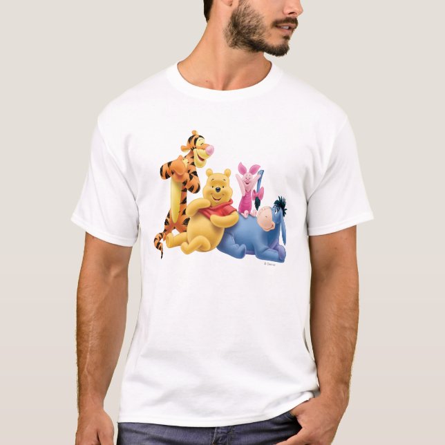 T-shirt Pooh & Friends 10 (Devant)