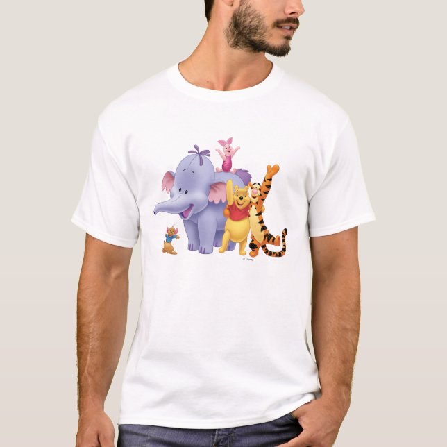 T-shirt Pooh & Friends 4 (Devant)
